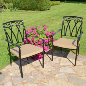 Ascot Metal Garden-Patio-Dining Chairs 1