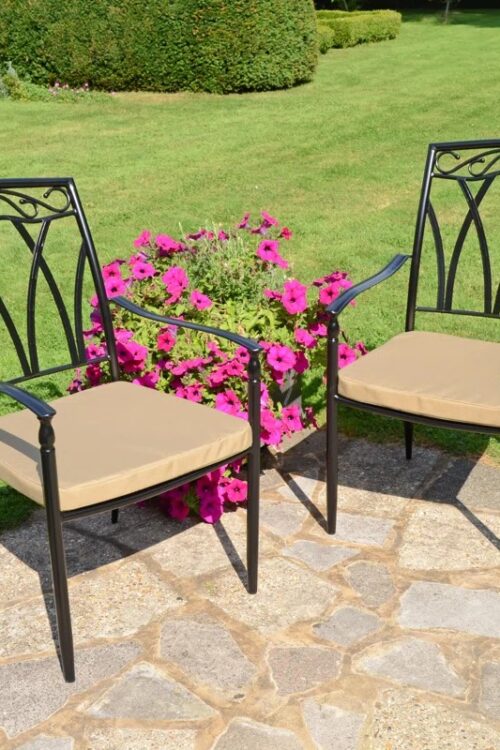Ascot Metal Garden-Patio-Dining Chairs 1