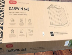 Grabzies Marketplace keter darwin shed 6x8 shed box 2