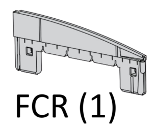 Keter shed spare part FCL-FCR Black+list