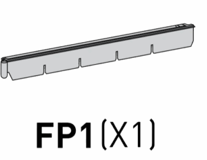 Keter shed spare part FP1 Black+list
