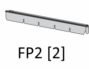 Keter shed spare part FP2 Black+list