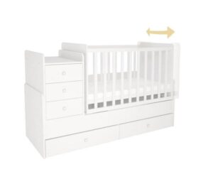 Polini Kids’ Simple 1100 convertible cot bed - Image 4