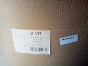 Kartell K-VIT Cayo Wall Mounted Side Unit – Anthracite