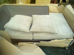 cream and brown cushion sets for right and left hand corner sofas