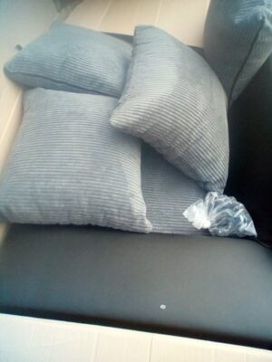 cream and brown cushion sets for right and left hand corner sofas