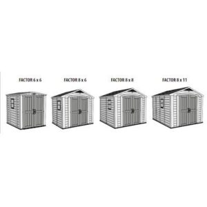 KETER Factor Storage Shed Spare Parts image for keter spare parts listing on grabzies