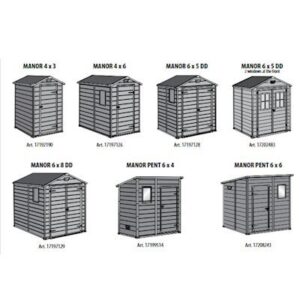 KETER Manor Storage Shed Spare Parts image for listing page of keter manor shed