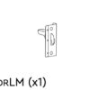 Keter shed spare parts replacement -Darwin Part DRLM+DRLH - Image 2