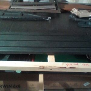 Keter shed spare parts replacement - shelf unit in black plastic