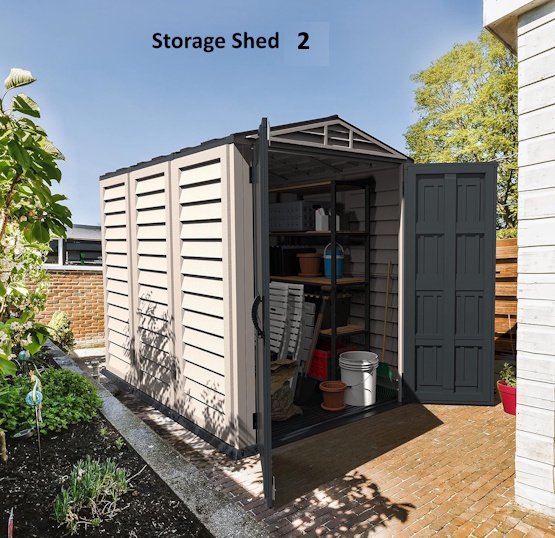 Duramax Storage Shed 5x8 YardMate Plus-1
